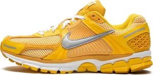 Nike Men's Vomero 5 PRM NM4 Sneakers - Varsity Maize / Laser Orange / Metallic Silver (Size 13)