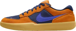 Nike SB Force 58 Skate Shoes (DV5477-800, Monarch/Midnight Navy/Gum Light Brown) Size 7.5