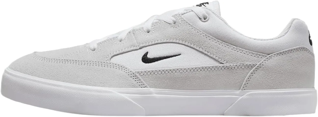Nike SB Malor Men's Shoes (FV6064-101, White/Summit White/Gum Light) Size 10