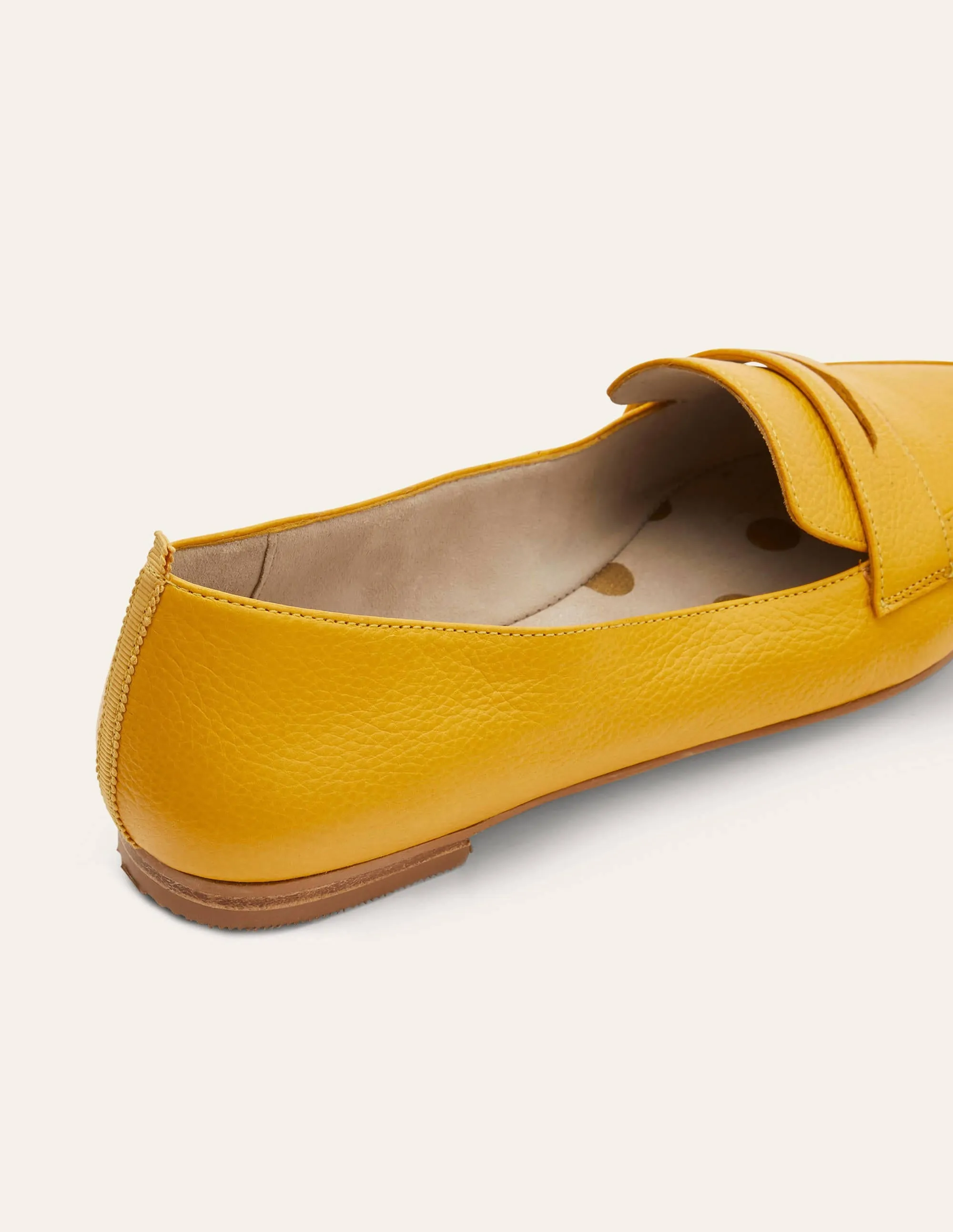 Pennyloafer mit flexibler Sohle-Honiggold