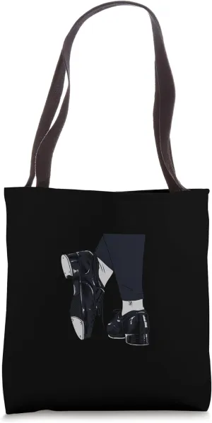 Rhythm Reigns Rhythmic Foot Stomping Tap Dancing Tote Bag