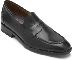 Rockport Men's Total Motion Office Penny Loafer Black Leather
