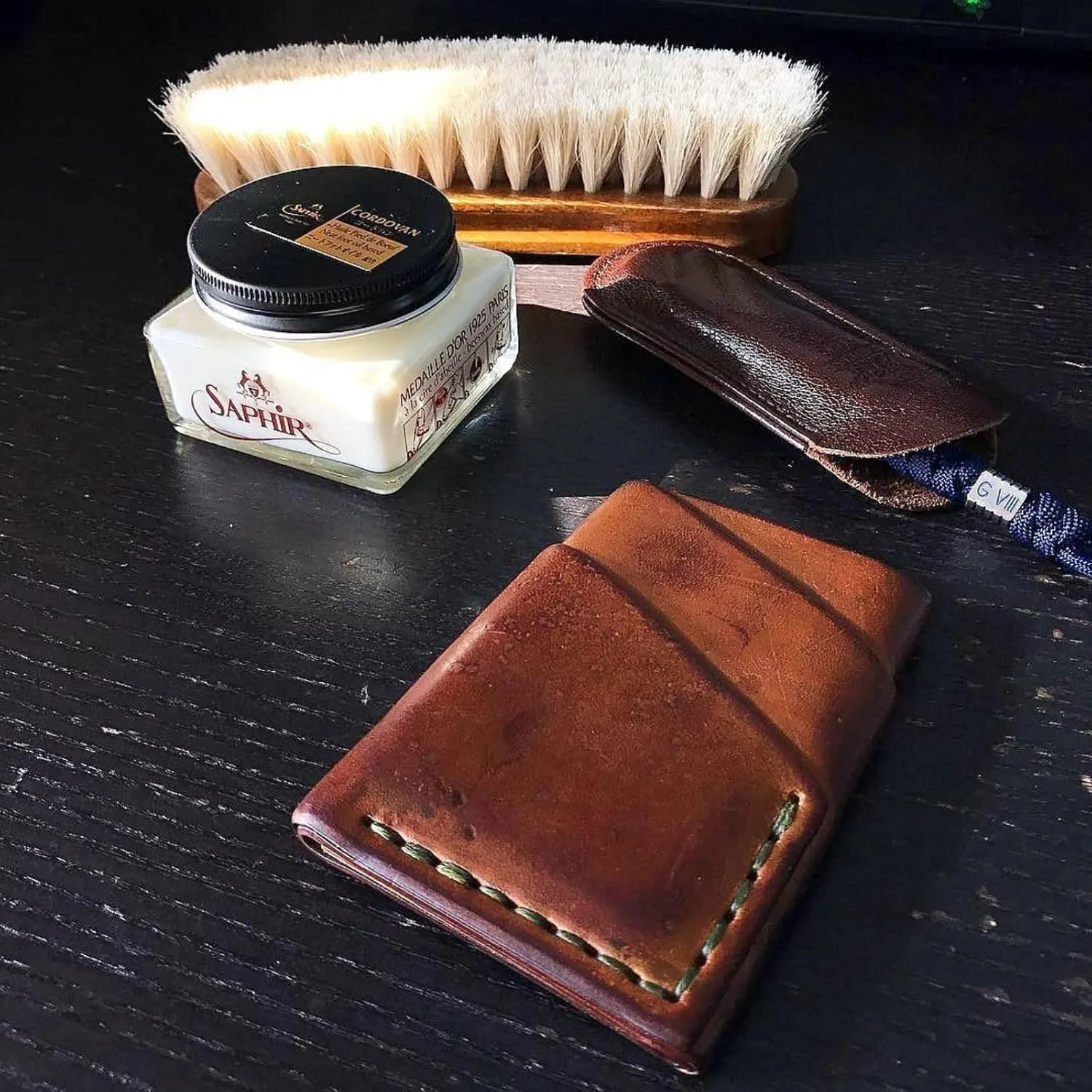 Saphir Medaille d’Or Cordovan Cream-Natural Wax Polish for Leather Shoes & Boots