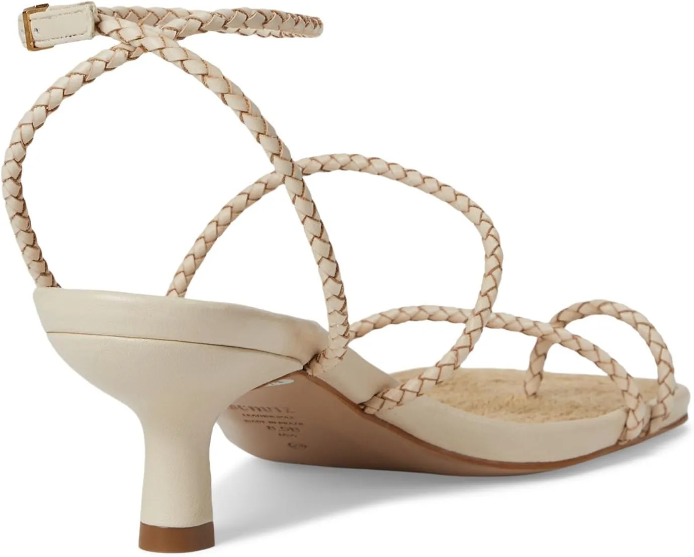SCHUTZ Women's Kaya Straw Mid Sandal