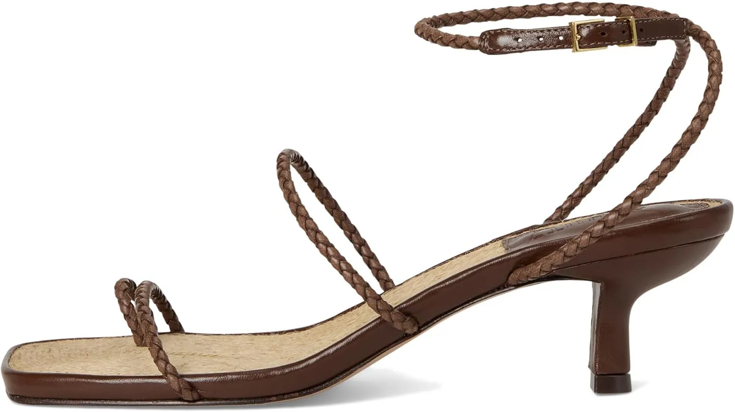 SCHUTZ Women's Kaya Straw Mid Sandal