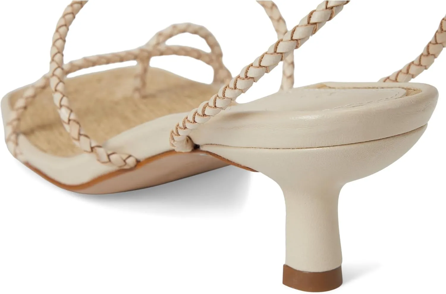 SCHUTZ Women's Kaya Straw Mid Sandal