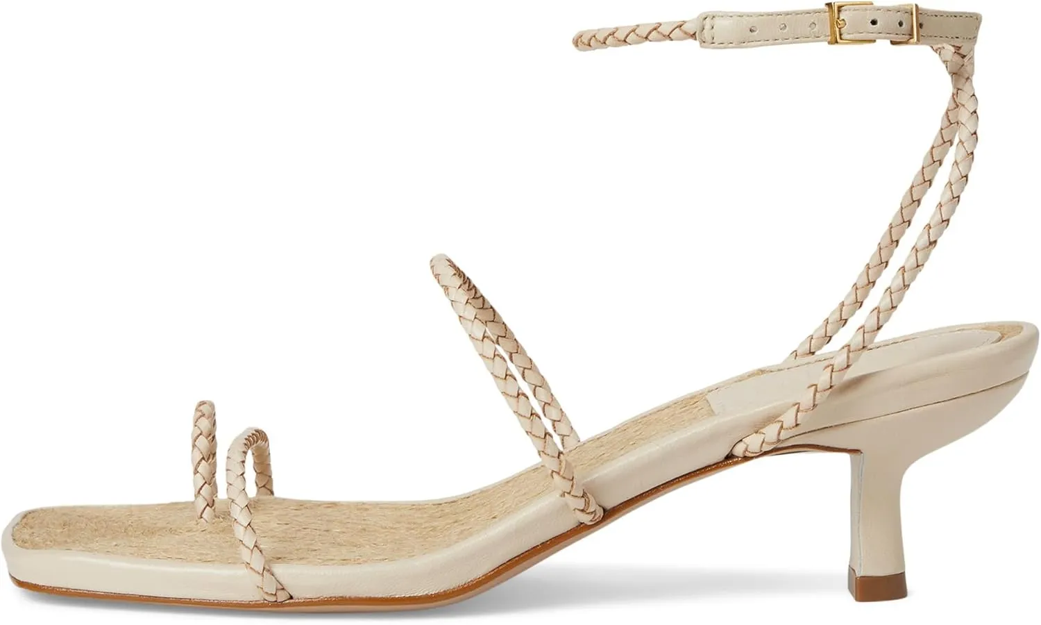 SCHUTZ Women's Kaya Straw Mid Sandal