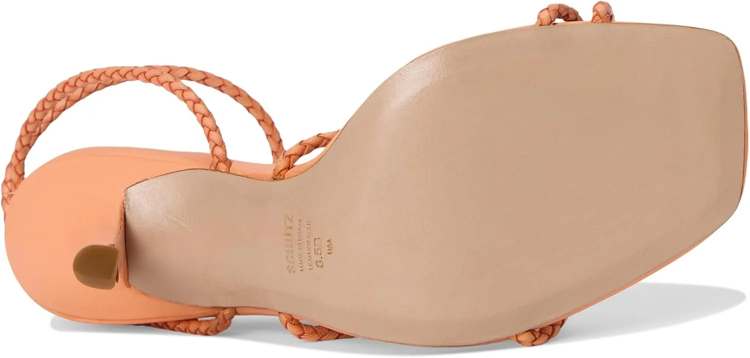 SCHUTZ Women's Kaya Straw Sandal