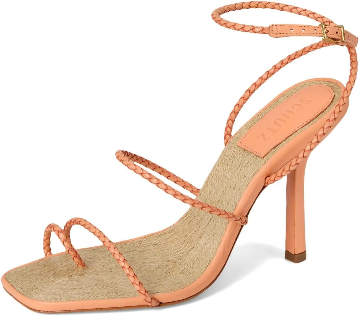 SCHUTZ Women's Kaya Straw Sandal