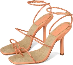 SCHUTZ Women's Kaya Straw Sandal