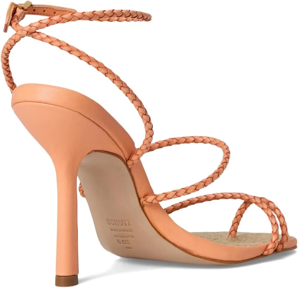 SCHUTZ Women's Kaya Straw Sandal