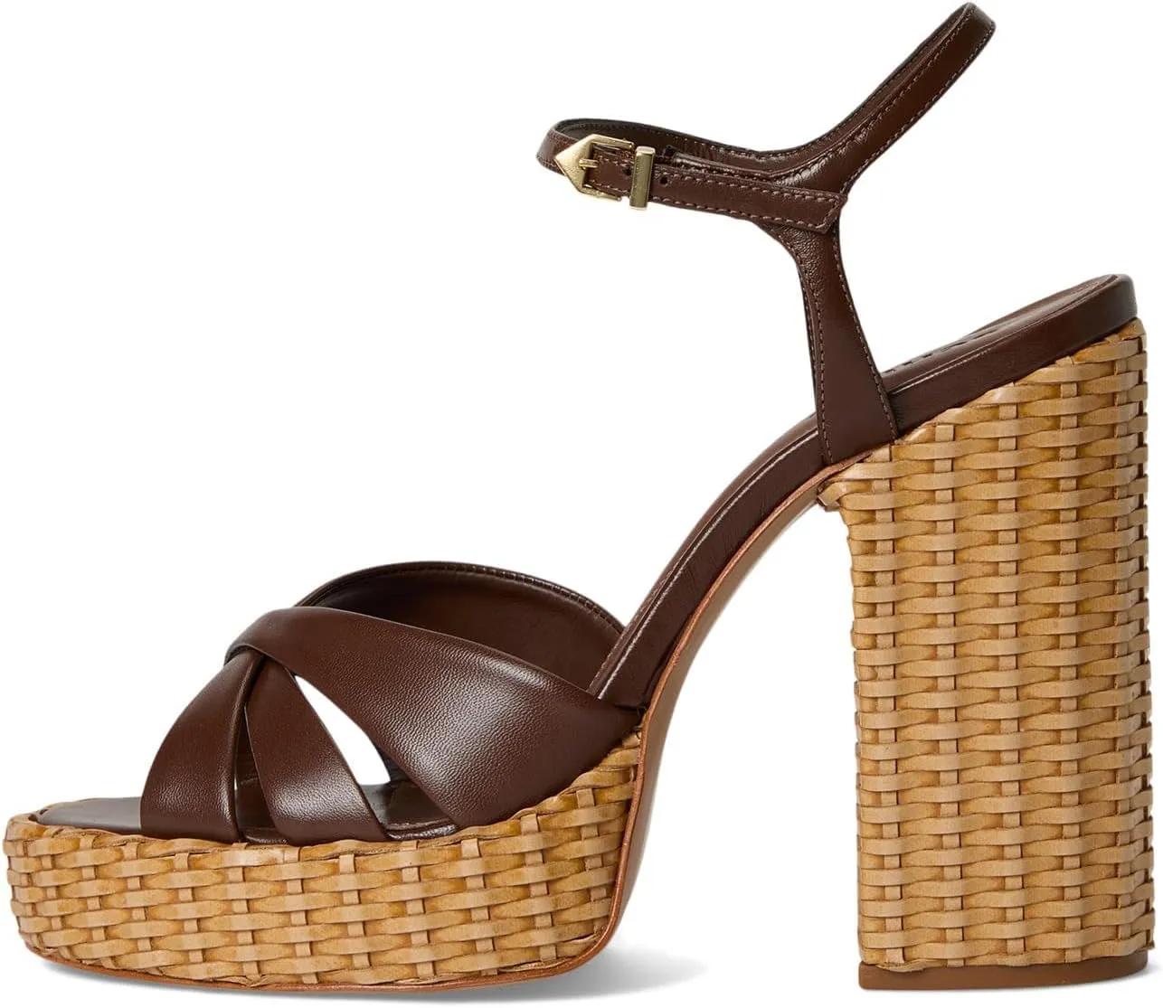 SCHUTZ Women's Keefa Straw Sandal