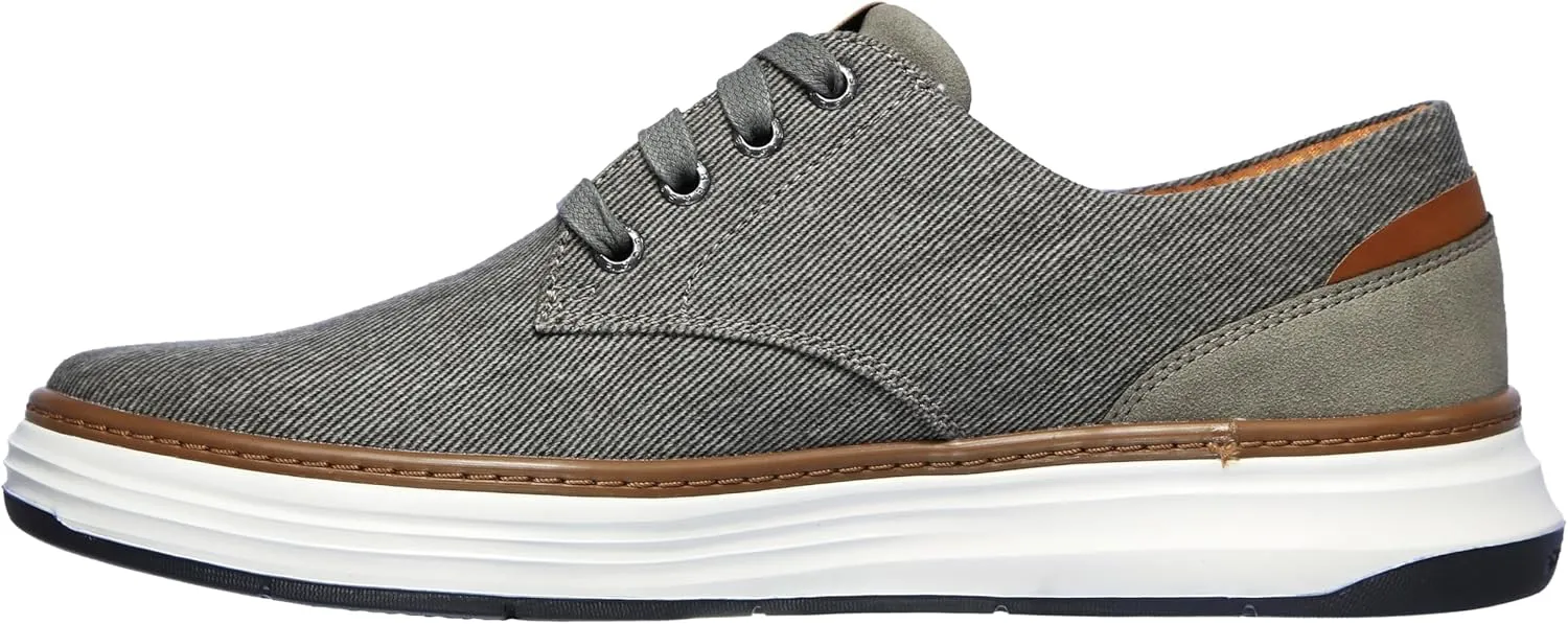Skechers Men's Moreno Canvas Oxford Shoe, xx
