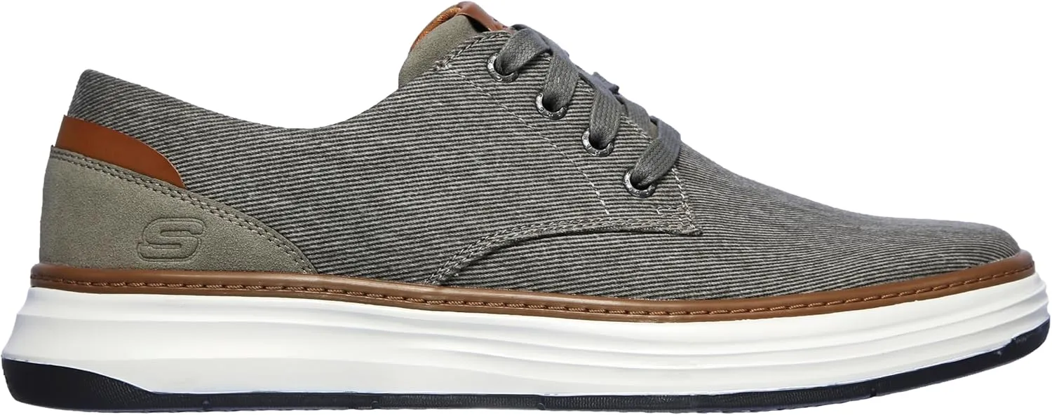 Skechers Men's Moreno Canvas Oxford Shoe, xx