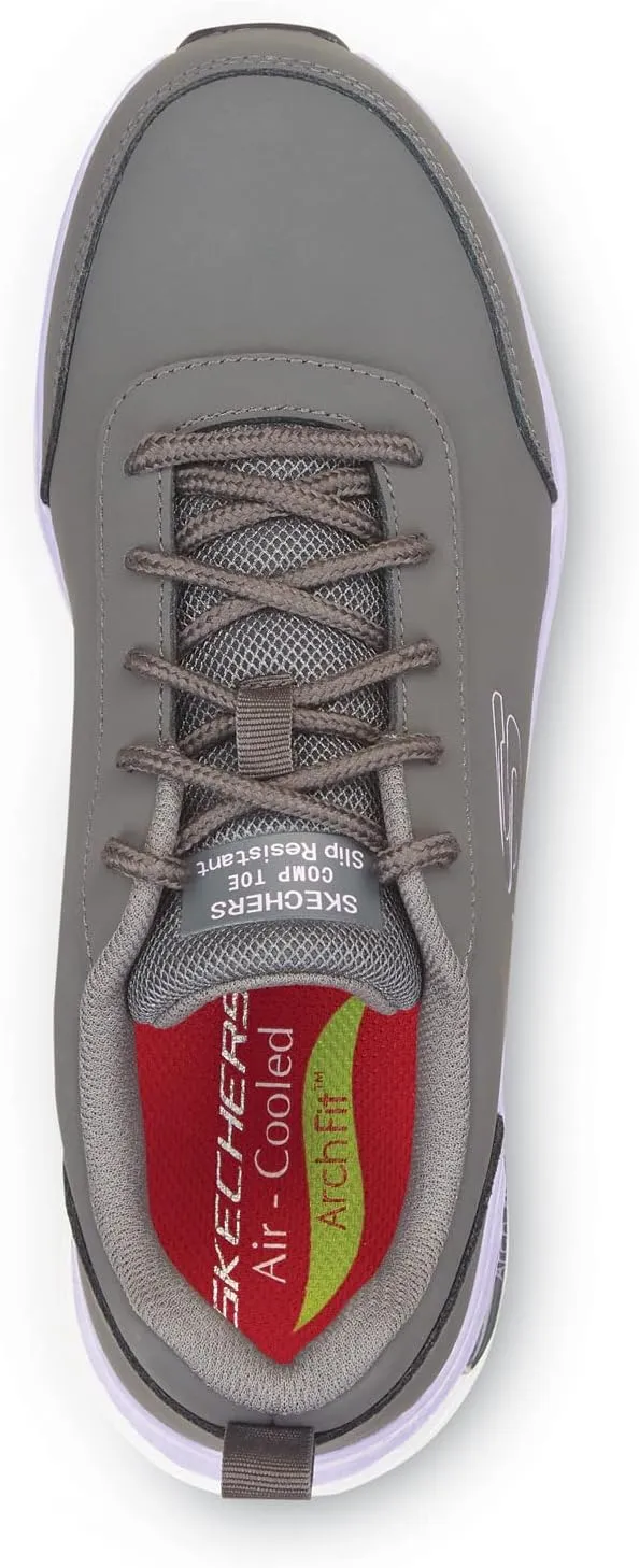 Skechers Work Arch Fit Reagan, Women's, Athletic Style, Alloy Toe, EH, MaxTrax Slip Resistant, Work Shoe