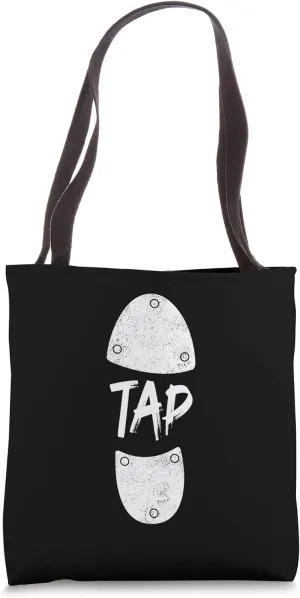 Tap Comtemporary Rhythmic Foot Stomping Tap Dancing Tote Bag