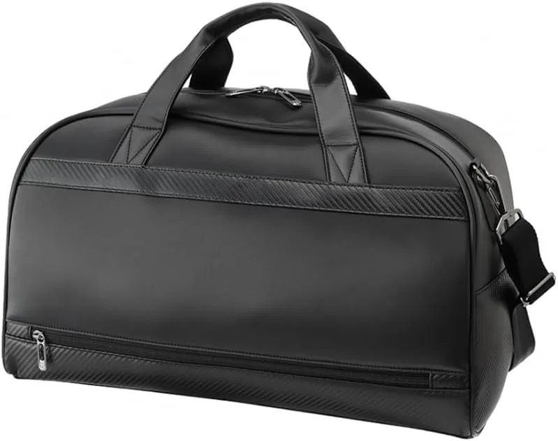 TaylorMade Austec Boston Bag, Black, Men's Boston Bag, 24SS UN034