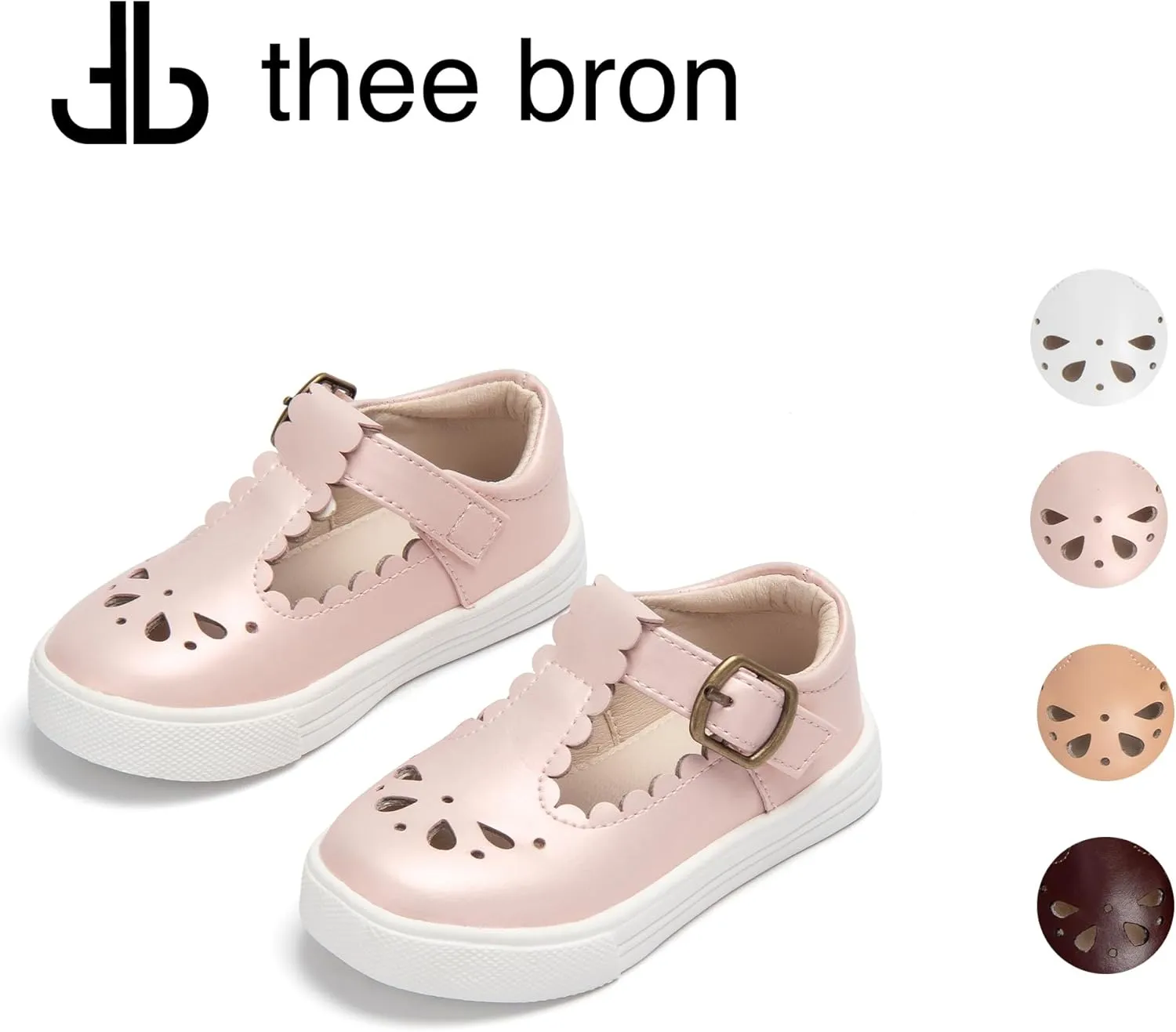 THEE BRON Toddler Shoes Girls Glitter Fashion Sneakers Sparkly Sequin Casual Shoes
