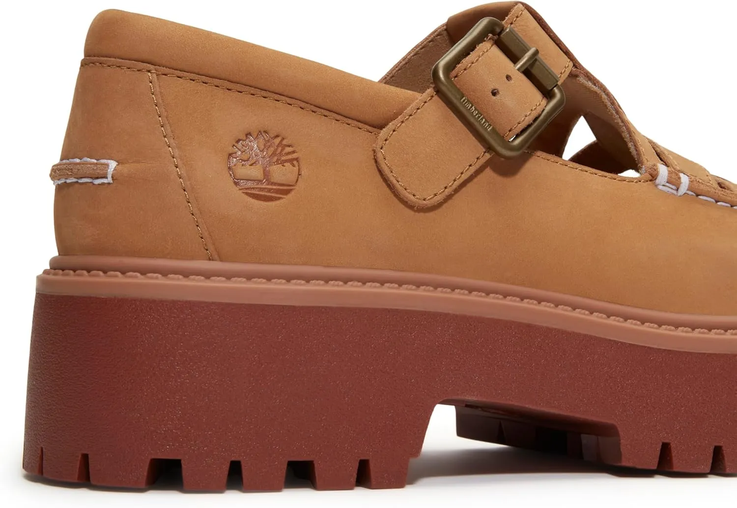 Timberland Women's Stone Street Platform Buckle Shoe