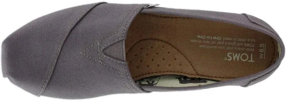 TOMS Womens Alpargata - Black