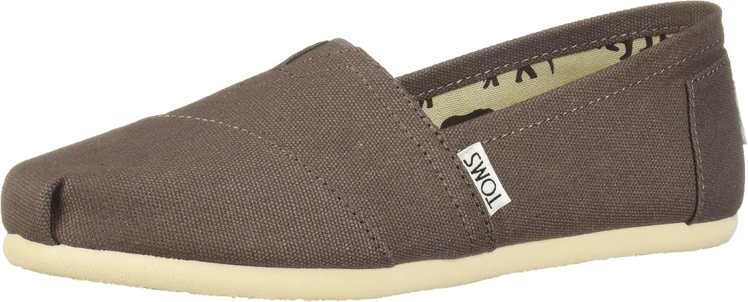 TOMS Womens Alpargata - Black