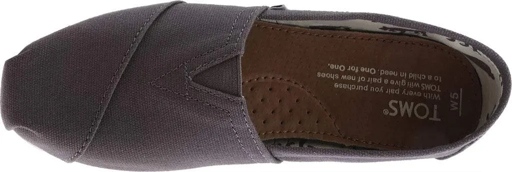 TOMS Womens Alpargata - Black