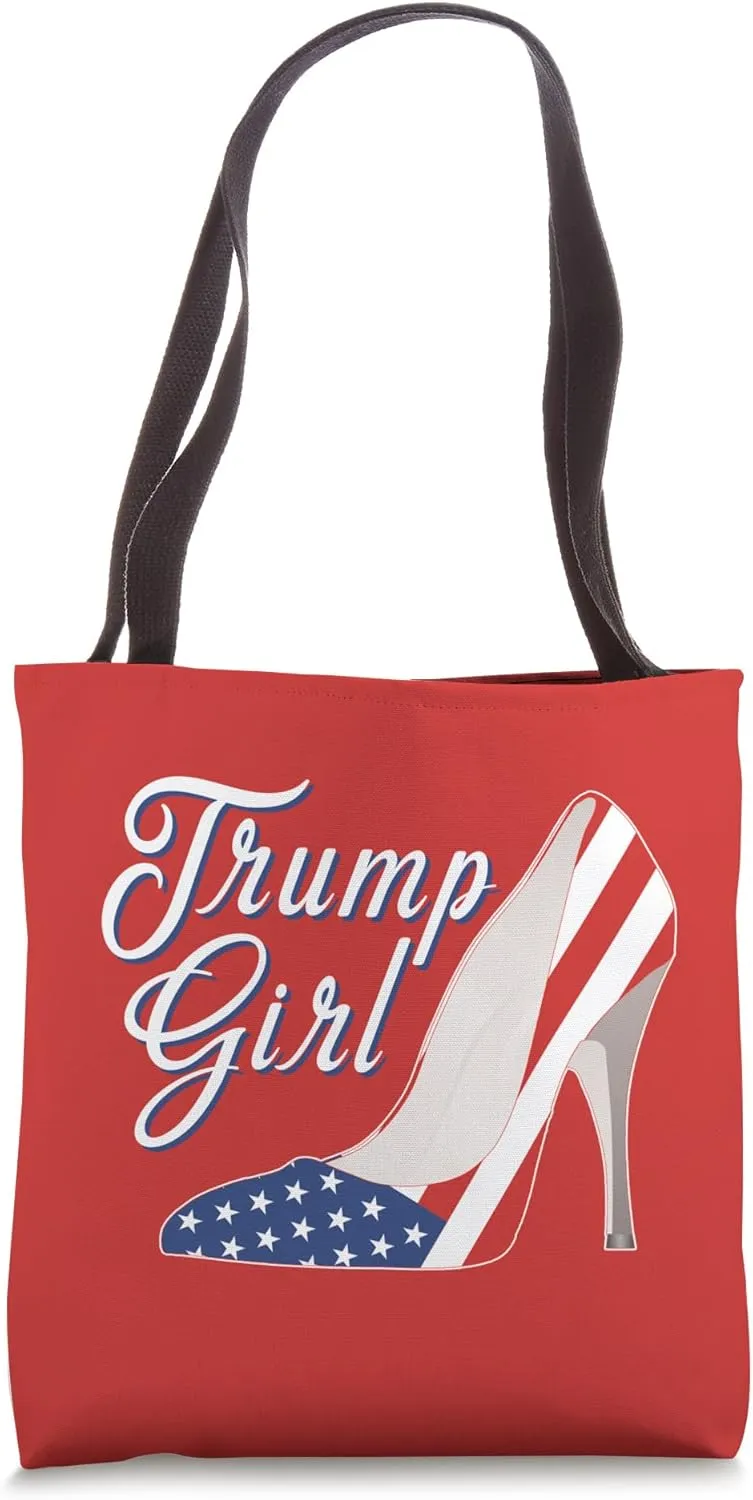 Trump Girl High Heel Shoe for President 2024 Tote Bag