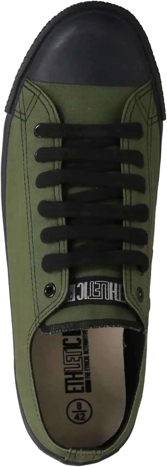 unisex-adult Fair Trainer Black Cap Lo Cut Classic Sneaker