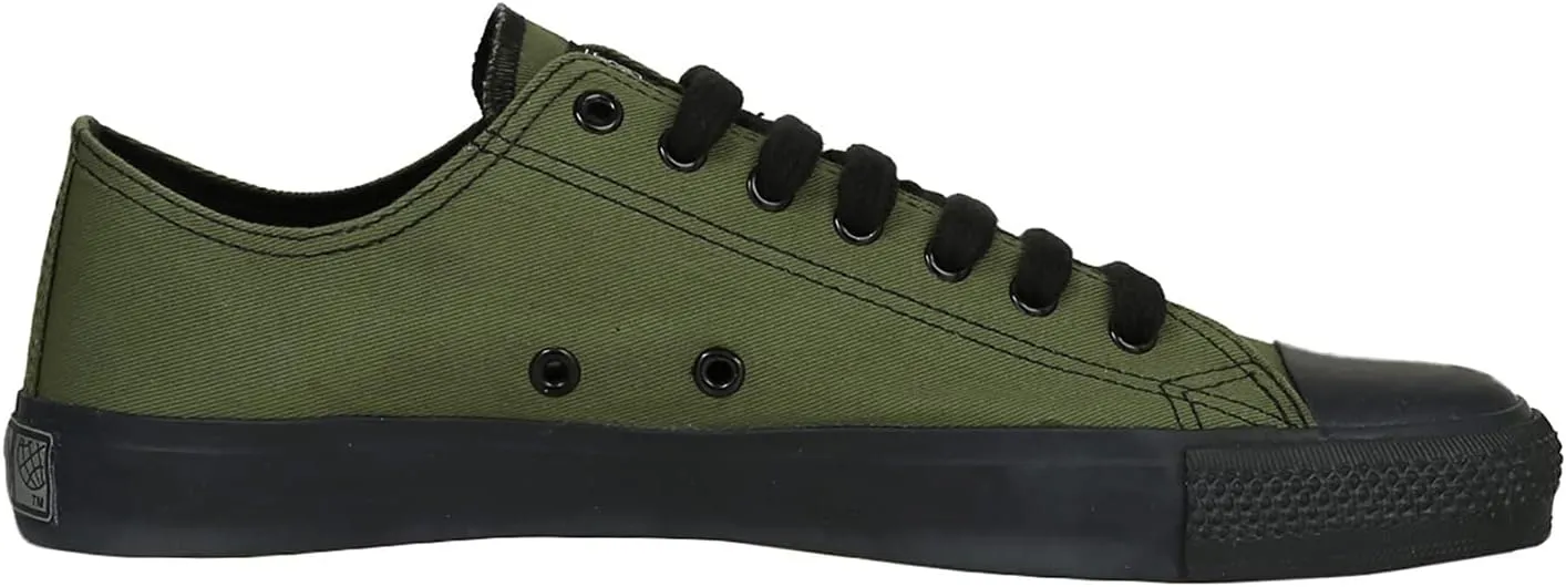 unisex-adult Fair Trainer Black Cap Lo Cut Classic Sneaker