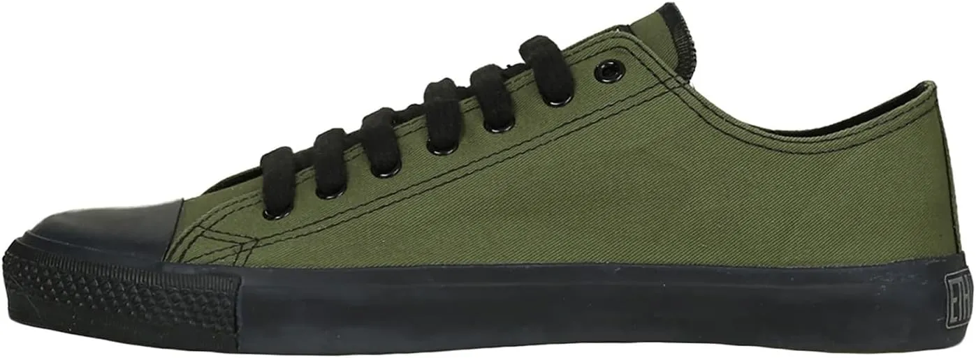 unisex-adult Fair Trainer Black Cap Lo Cut Classic Sneaker