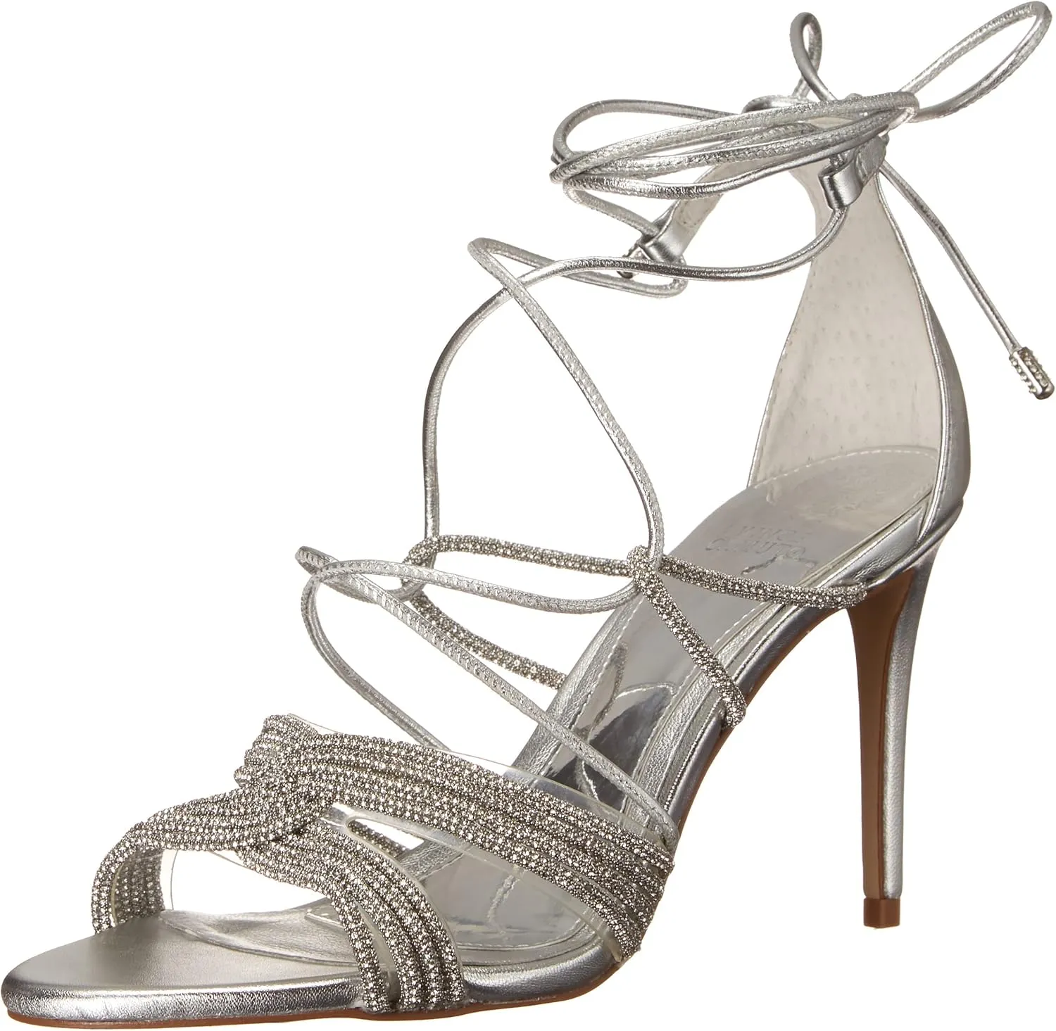 Vince Camuto Women's Aimery Wrap Around Ankle Dress Sandal Heeled