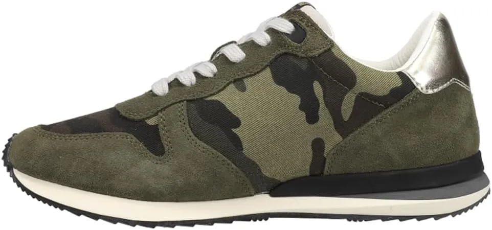 Vintage Havana Womens Rock Camo Slip On Sneakers Shoes Casual - Green