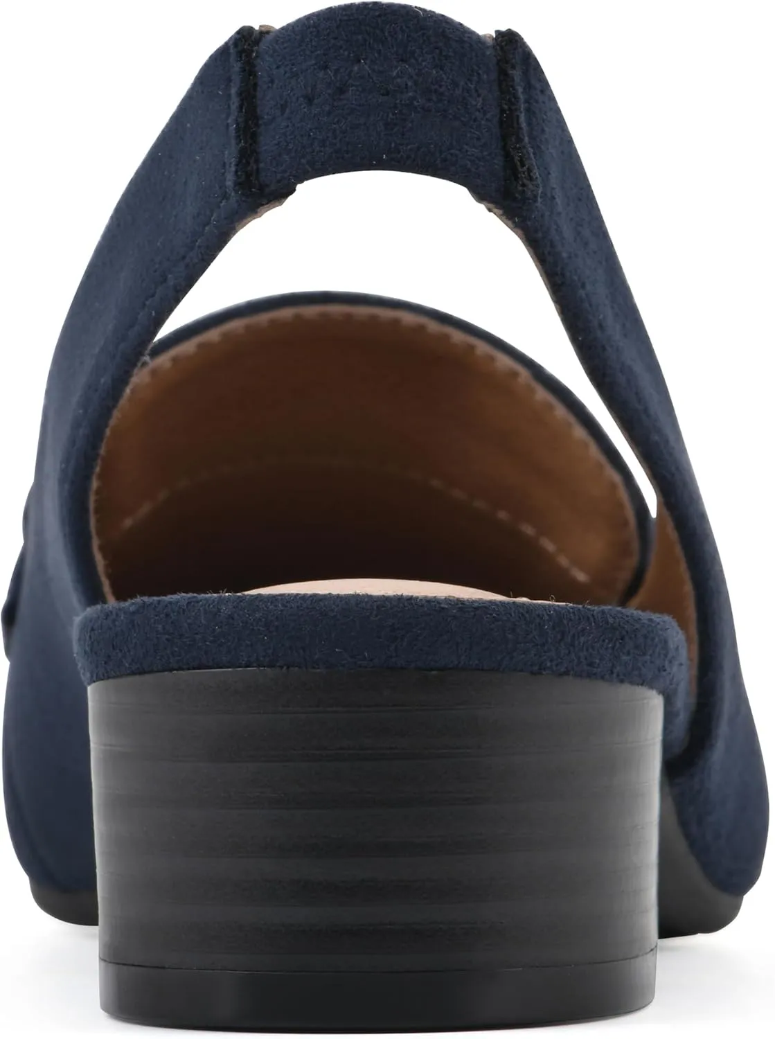 WHITE MOUNTAIN Women's Boreal Low Block Loafer Heel