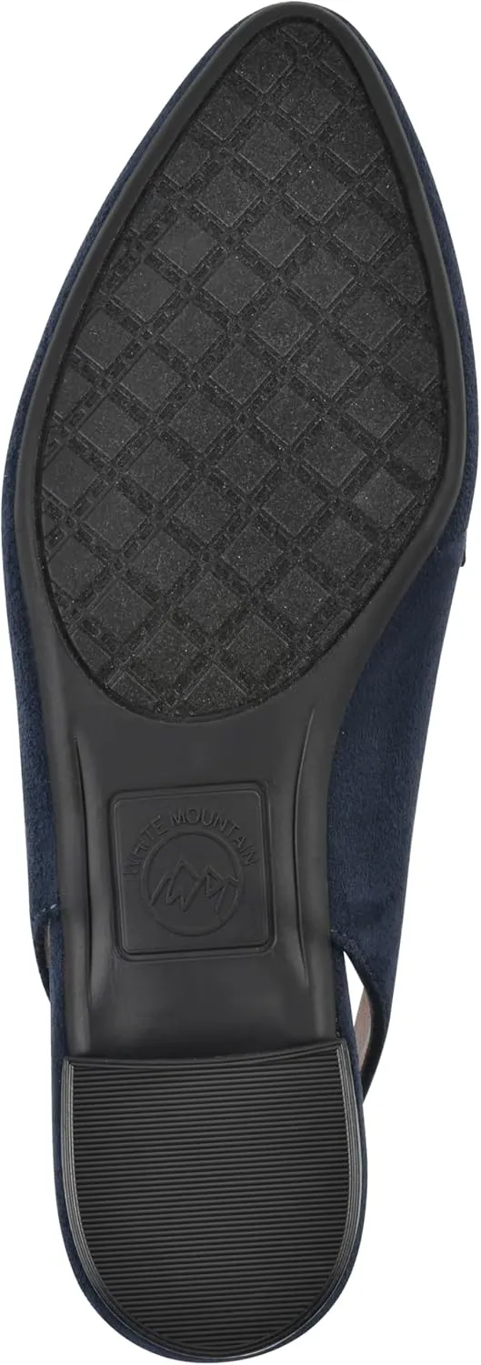 WHITE MOUNTAIN Women's Boreal Low Block Loafer Heel