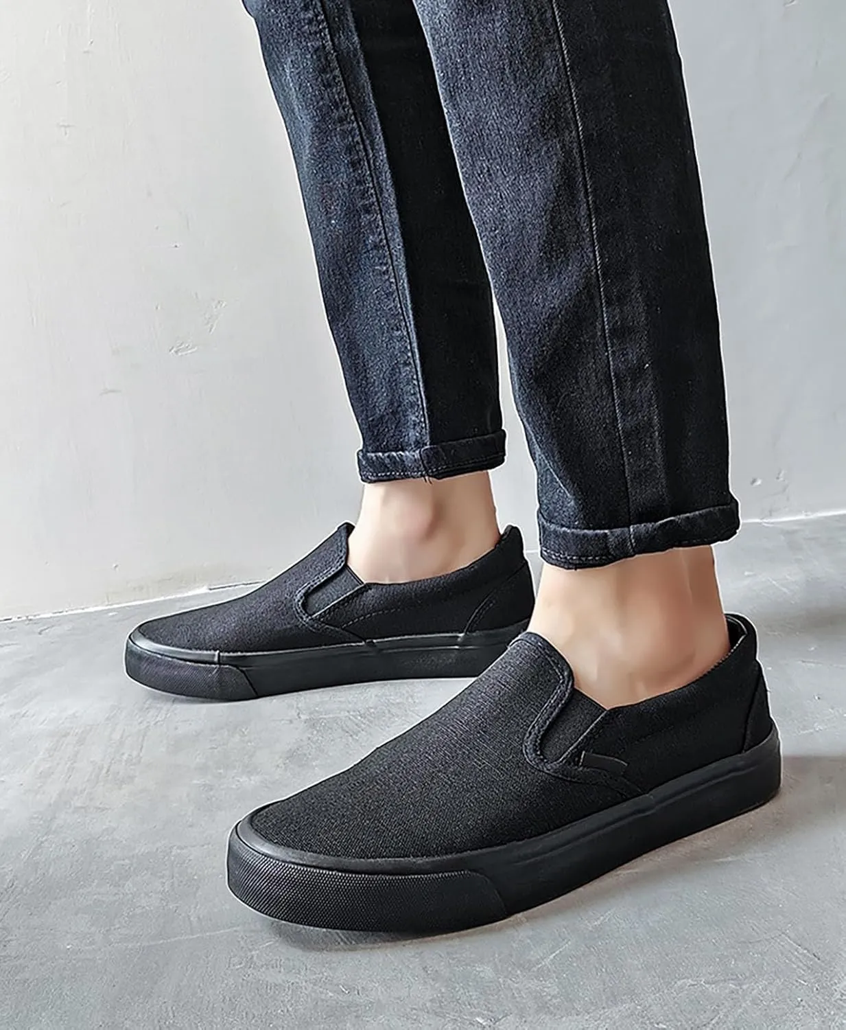 Women's Canvas Mesh Thick Bottom Shoes Cloud Slip Shoes One Stirrup Casual Shoes Board Shoes Running Shoes Foam Flat Shoes Biscuit Shoes