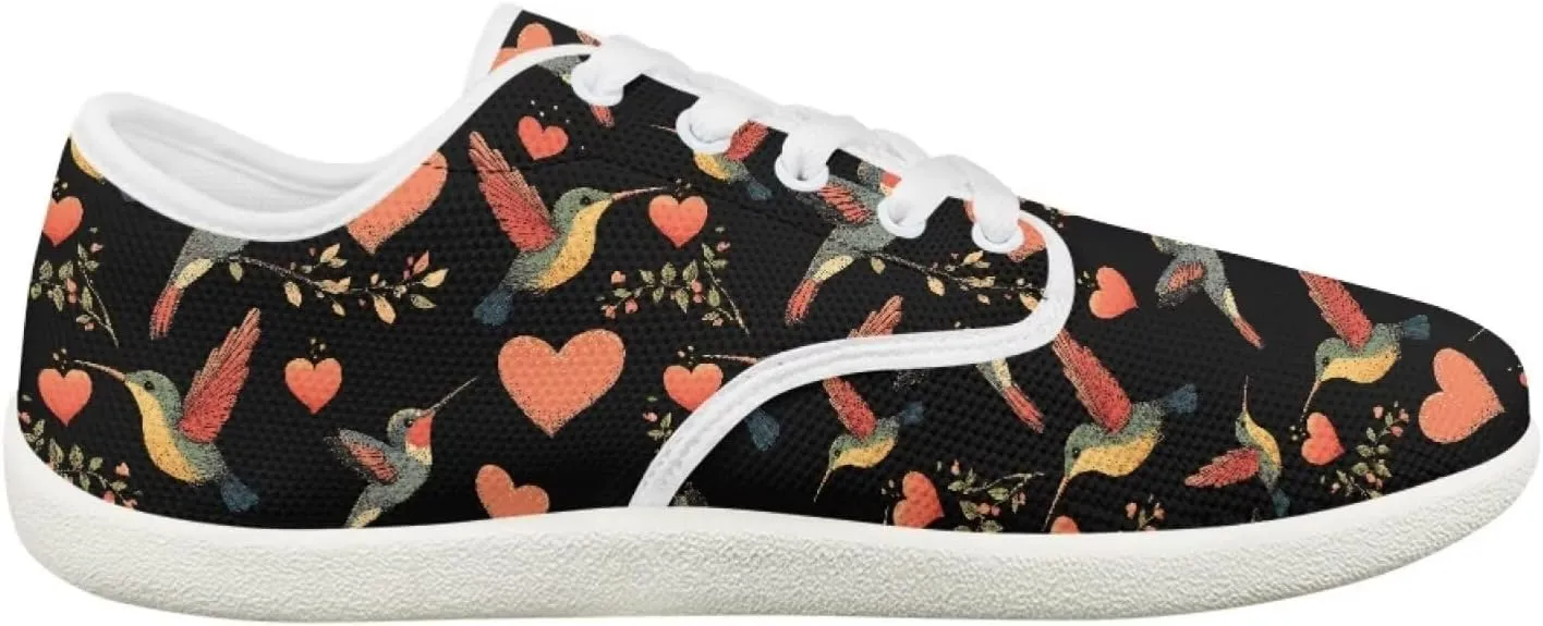 Women's Hummingbird Running Sneaker Leisure Dance Shoes Business Loafers Flats Walking Sneakers