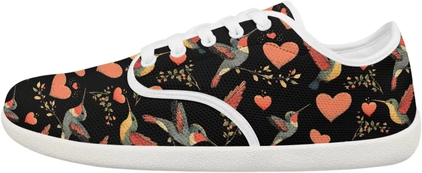 Women's Hummingbird Running Sneaker Leisure Dance Shoes Business Loafers Flats Walking Sneakers