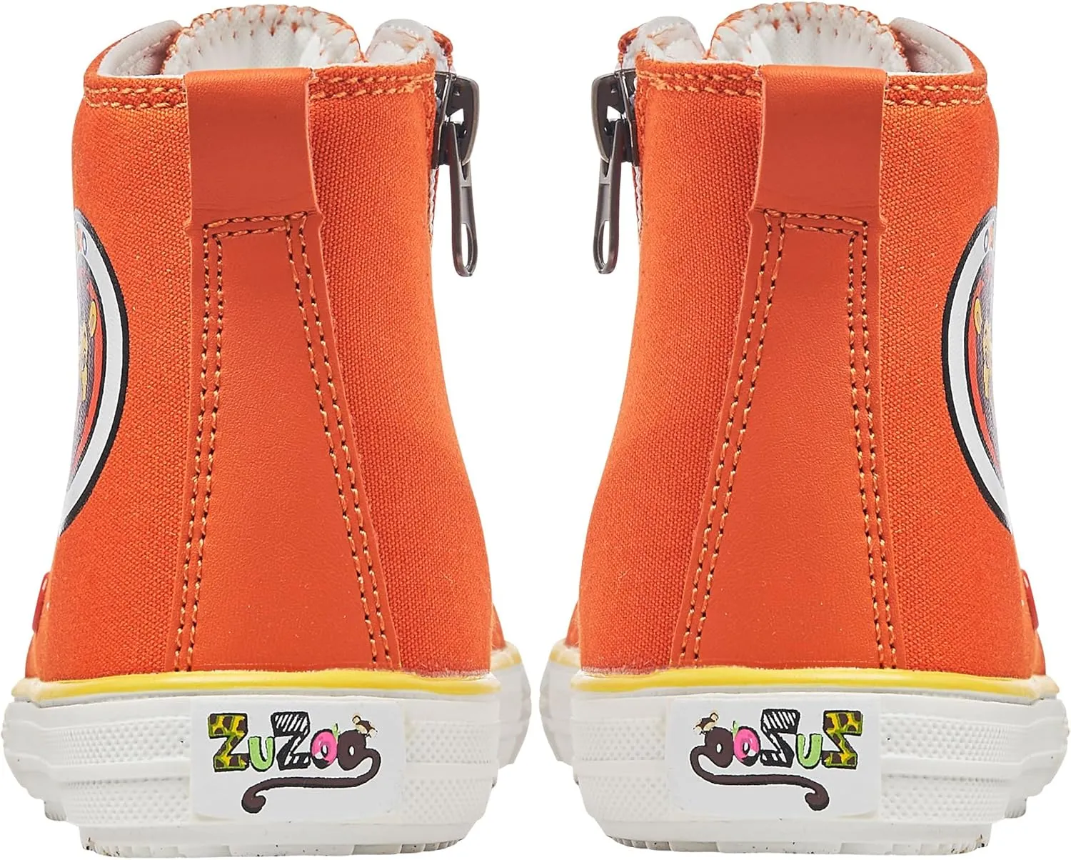 ZuZoo Kids Shoes Animal-Themed, High-Top Canvas Shoe